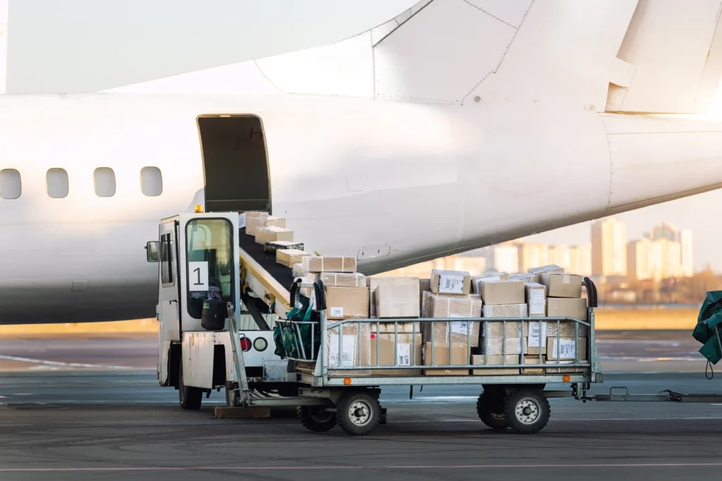 Cargo Plane loading cargo